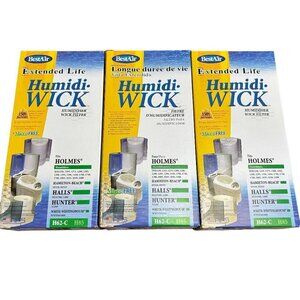 Lot of 3 BestAir Extended Life Humidifier Wick Filter Replacements New in Box